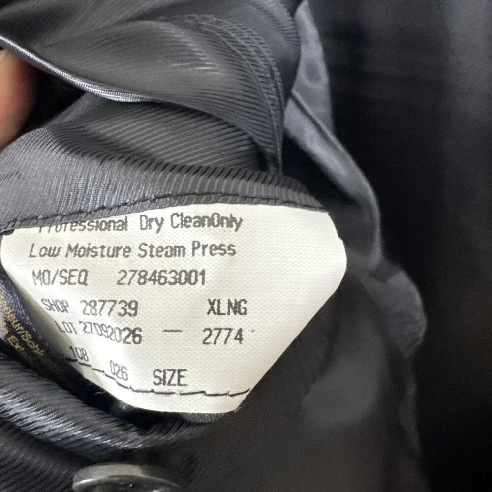 Brooks Brothers 1818‎ Fitzgerald Blazer 42XL Charcoal Wool USA Made